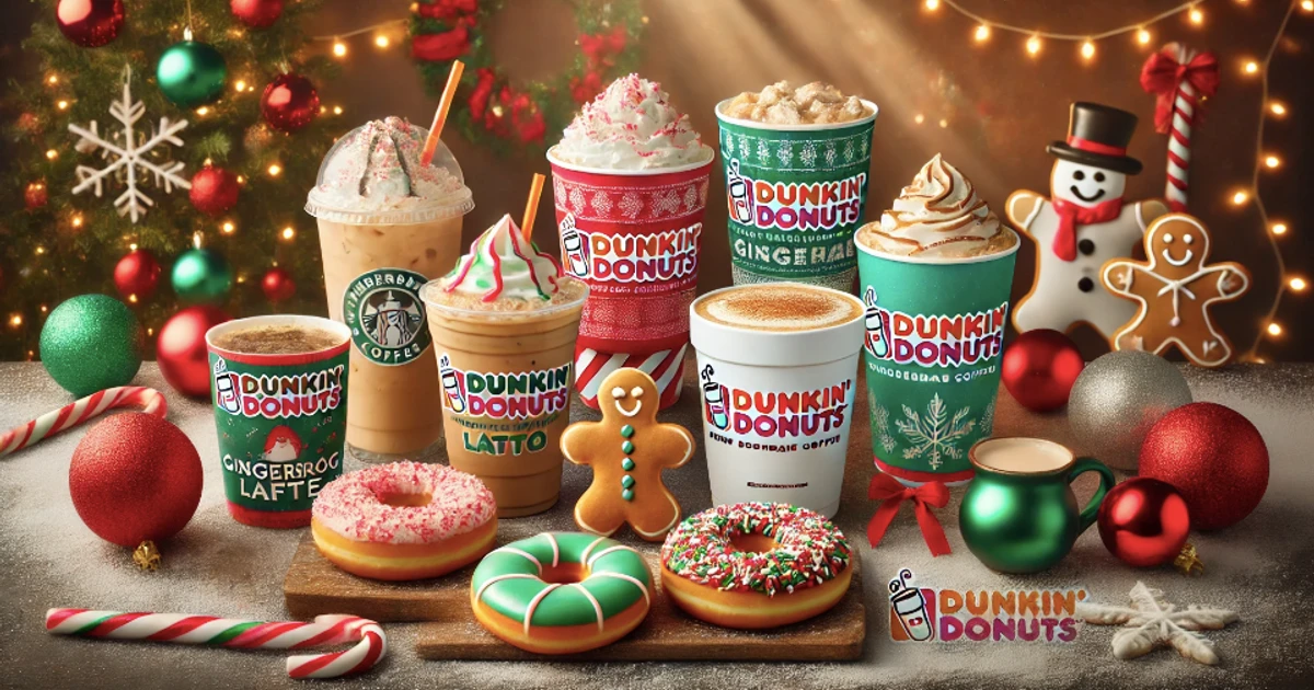 Dunkin's 2024 Holiday Menu New Treats & Festive Favorites!