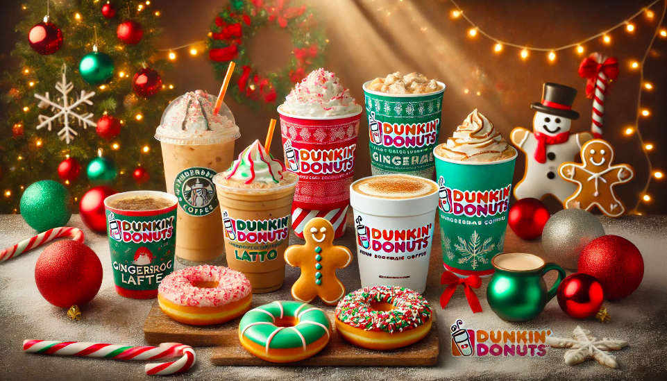 Dunkin's 2024 Holiday Menu New Treats & Festive Favorites!